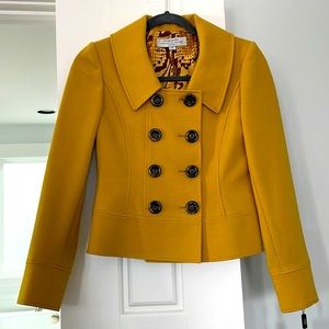 Tahari Yellow Women’s Blazer Coat